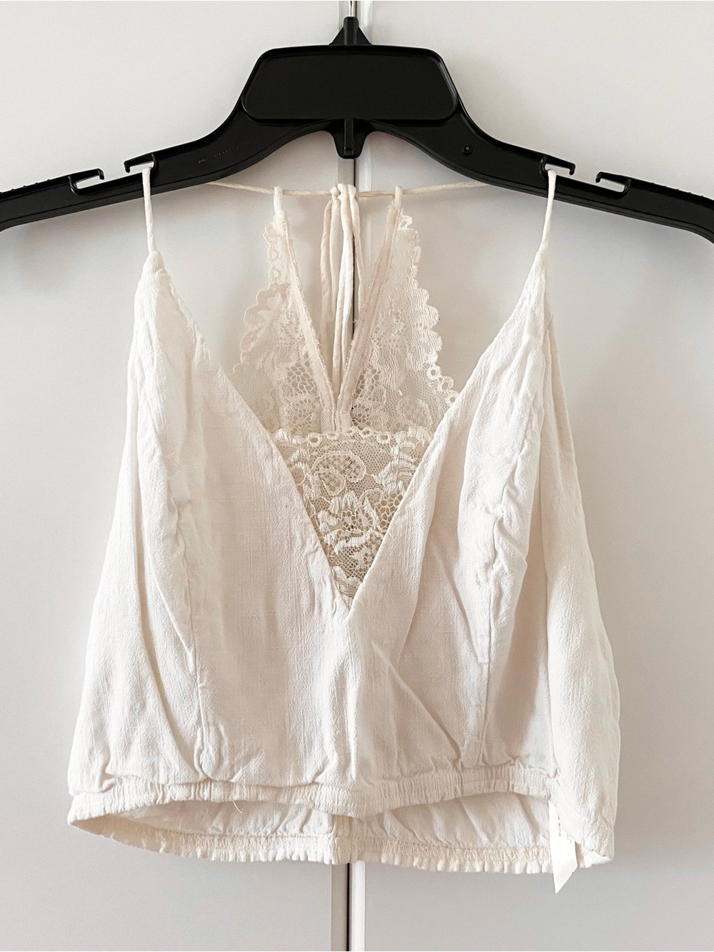Intimately Free People Century Brami Lace Crop Tank Top